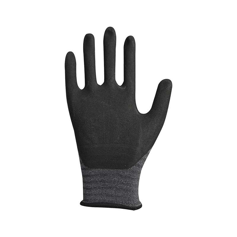 15G nylon/spandex vložka s pieskovo-nitrilovým povlakom