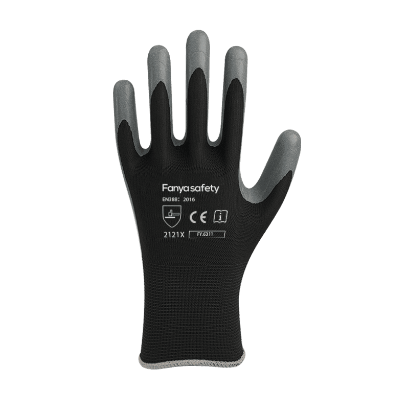 13G polyester s protišmykovým penovým latexovým povlakom