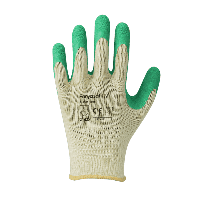 10G polyester s latexovým poťahom