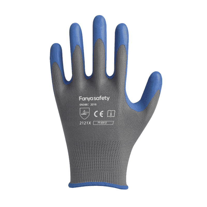 13G polyester s protišmykovým penovým latexovým povlakom