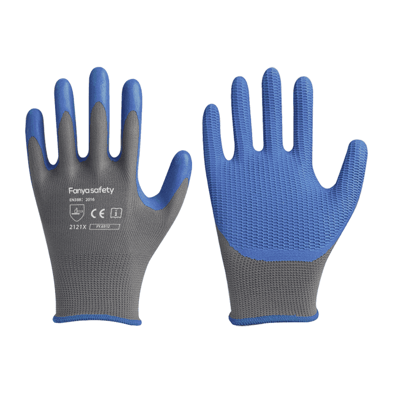 13G polyester s protišmykovým penovým latexovým povlakom